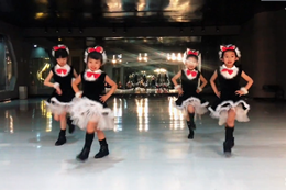 可愛(ài)貓舞少兒街舞舞蹈學(xué)員視頻