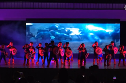 武漢貝卡千人舞展舞蹈漫威英雄