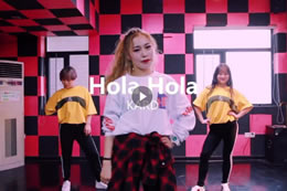 徐維老師爵士舞韓舞視頻《Hola Hola》青春活力可愛(ài)